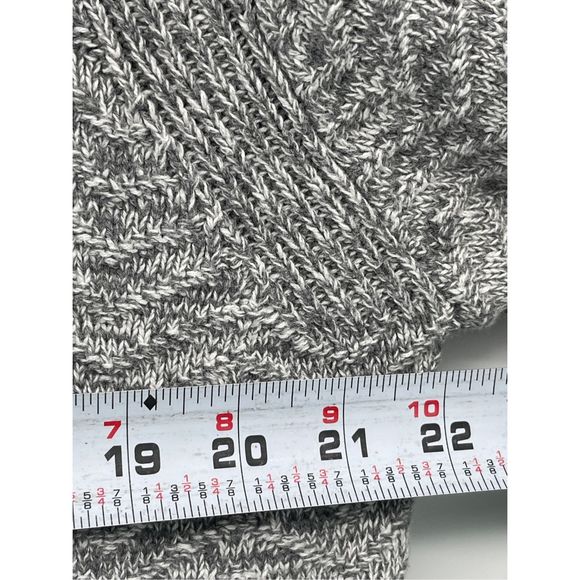 Banana Republic Cardigan Sweater Men Large Gray Button Down Mock‎ Neck Knit - Picture 6 of 13